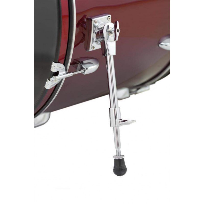 comprar Set de bateria Pearl Roadshow Studio RS505C con bombo de 20" con herrajes, platos y sillín en color Red Wine.