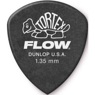 Pack 12 Púas Tortex Flow Standard 1.35mm 2