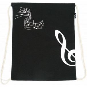 Bolsa Tipo Saco Color Negro B-3023 2