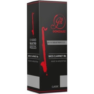 Caja 5 Cañas Clarinete Bajo Classic 3 2