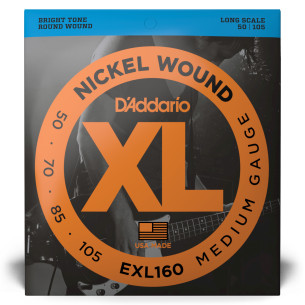 EXL160 NICKEL Juego Cuerdas Bajo Eléctrico 50-105 2