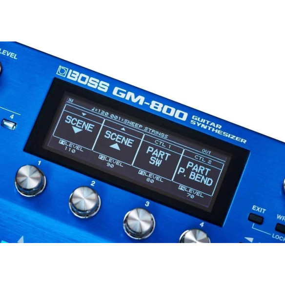 BOSS GM-800 Sintetizador de guitarra y bajo