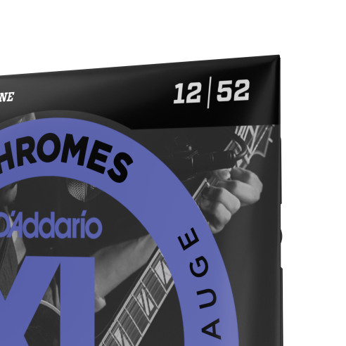 D' Addario ECG25 Juego Cuerdas Guitarra Eléctrica Chromes 12-52