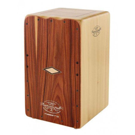 Cajón Flamenco Pepote Maestro con 10 bordones con afinación independiente. Cajón Flamenco Pepote Maestro con 10 bordones con afinación independiente.