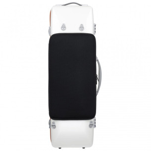 BAM GRAF2018XL Estuche Violín Grafitti Blanco/Naranja 7659 2