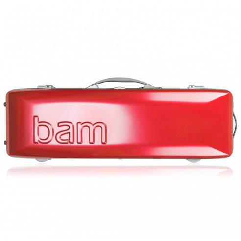 BAM GRAF2018XL Estuche Violín Grafitti Rojo/Plata 7658
