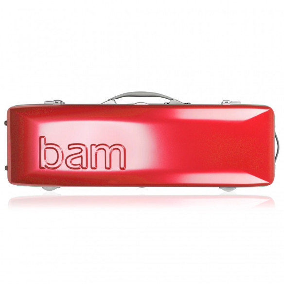 BAM GRAF2018XL Estuche Violín Grafitti Rojo/Plata 7658