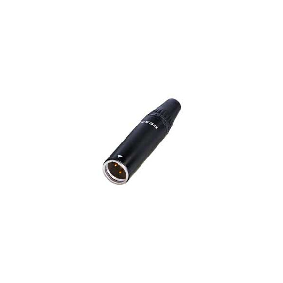 CONECTOR Tiny XLR 3P MACHO RT3MC-B-D (B100)