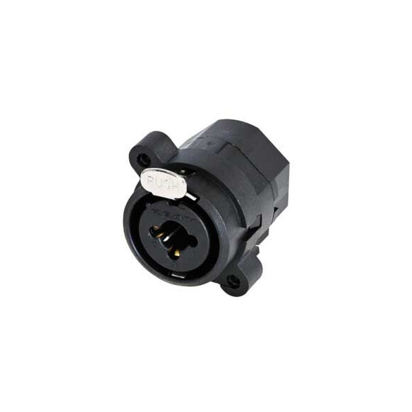 CON.- COMB XLR 3P CHAS. HEMB.VERT. RCJ6FI-V (B100)