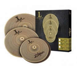 El juego Platos Zildjian Low Volume L80 14/16/18 suena con un 80% menos de volumen que los tradicionales.