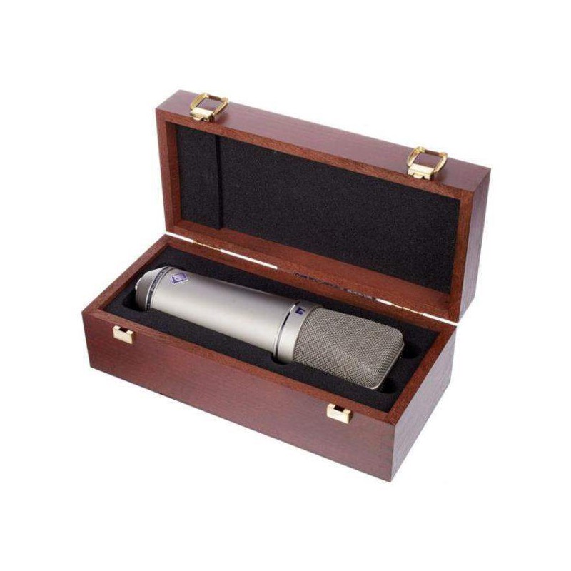 Micro Condensador estudio NEUMANN UA87,Patrones polares: omnidireccional/cardioide/figura de 8
Atenuador pad de 10dB