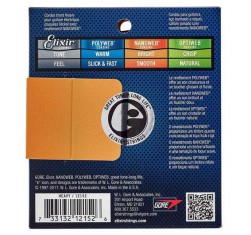 Juego de cuerdas Elixir para guitarra eléctrica 12152, Recubrimiento NanoWeb. Calibre Heavy 12 16 24w 32 42 52 2