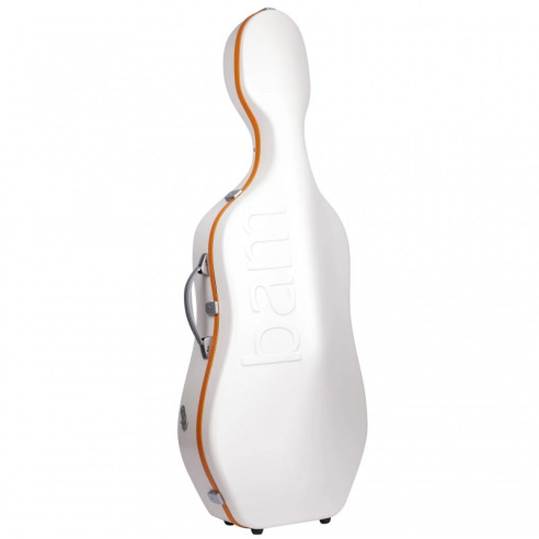 BAM GRAF1005XL Estuche Cello 4/4 Grafitti Blanco/Naranja 7645