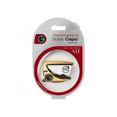 Compra Cejilla Performance 3 para Acústica 6 cuerdas Dorada online | MusicSales