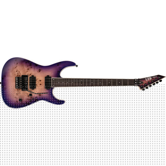 M-1000 Purple Natural Burst Guitarra Eléctrica