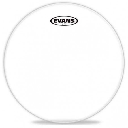 Parche batidor para bombo de 18" Evans G1 Genera BD18G1 de una capa de 10 mil transparente. Parche batidor para bombo de 18" Evans G1 Genera BD18G1 de una capa de 10 mil transparente.