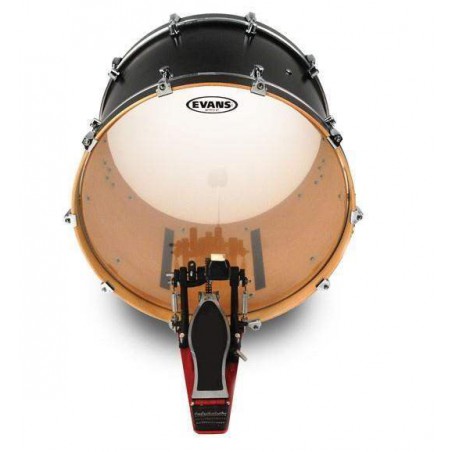 Parche batidor para bombo de 22" Evans G1 Genera BD22G1 de una capa de 10 mil transparente. Parche batidor para bombo de 22" Evans G1 Genera BD22G1 de una capa de 10 mil transparente.