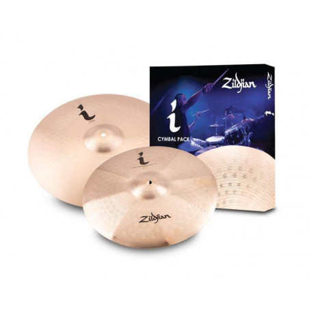 Juego Platos Zildjian I Family Expression Pack referencia ILHEXP1 compuesto de 1 Trash Crash de 14" y 1 Crash de 17".