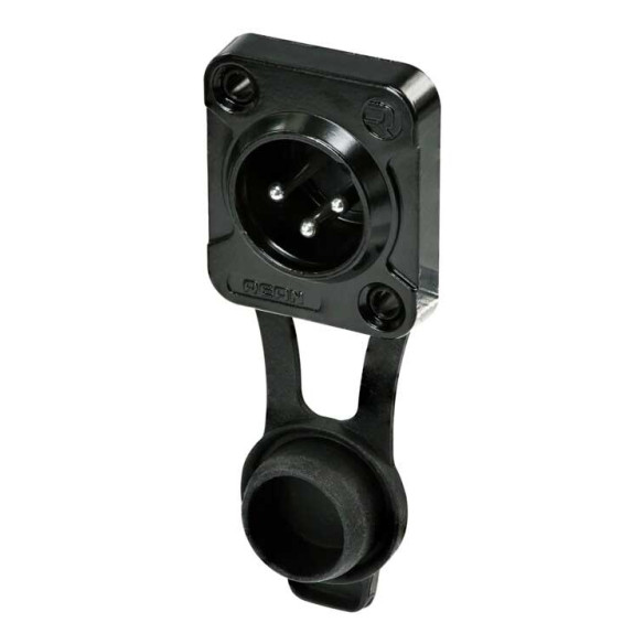 CON.- XLR CHAS.3P MACHO NEGRO RRX3M-Z-001-1 CON.- XLR CHAS.3P MACHO NEGRO RRX3M-Z-001-1