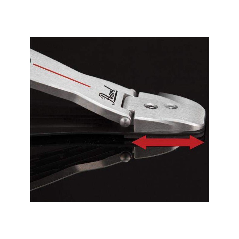 Pedal de Bombo Simple PEARL P-2050C Eliminator Redline,  transmisión por cadena