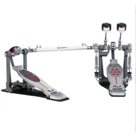Pedal de Bombo Doble PEARL P-2052B Eliminator Redline, Belt Drive ( transmisión por correa )