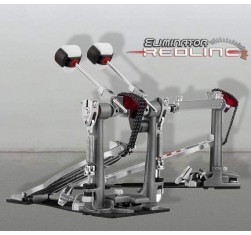 Pedal de Bombo Doble PEARL P-2052B Eliminator Redline, Belt Drive ( transmisión por correa ) 2