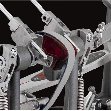 Pedal de Bombo Doble PEARL P-2052B Eliminator Redline, Belt Drive ( transmisión por correa )