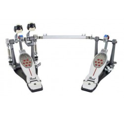 Pedal de Bombo Doble para Zurdos PEARL P-2052BL Eliminator Redline, Belt Drive ( transmisión por correa )