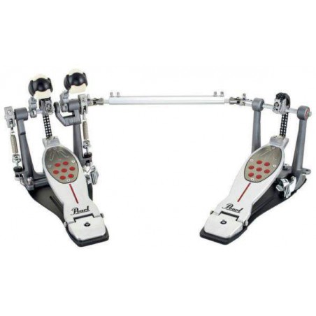 Pedal de Bombo Doble para Zurdos EARL P-2052CL Eliminator Redline, transmisión por cadena