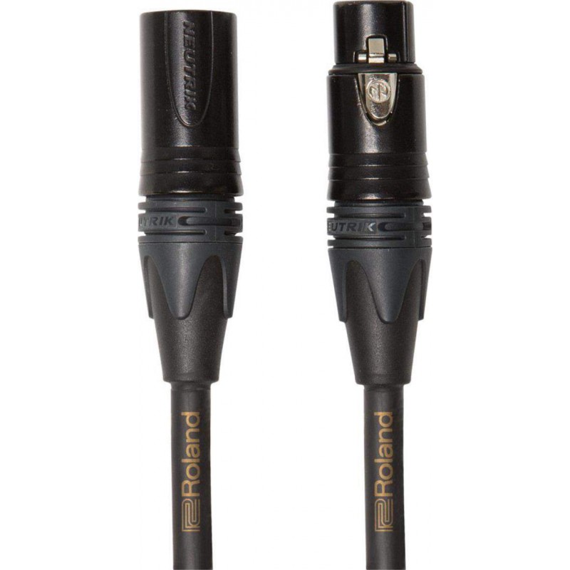 Roland RMC-G25 Cable de micrófono XLR Macho a XLR hembra Serie Gold