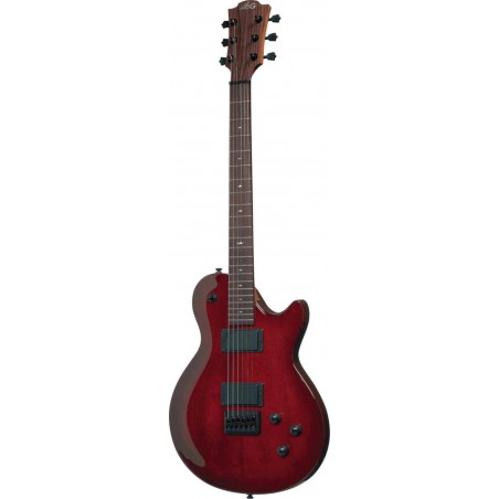 Guitarra Eléctrica LAG Imperator 100 OPS Old Port Shadow, muy ligera, destaca por su gran comodidad.