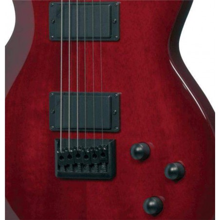 Guitarra Eléctrica LAG Imperator 100 OPS Old Port Shadow, muy ligera, destaca por su gran comodidad.