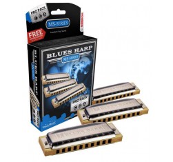 Pack Armónicas Blues Harp Propack A/C/G
                                
