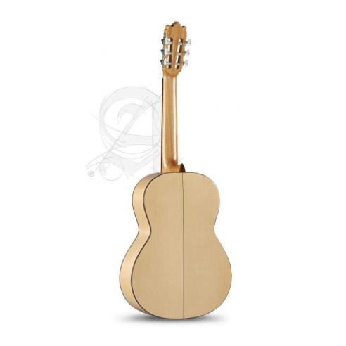 Guitarra Flamenca ALHAMBRA 3F con tapa maciza de abeto alemán,cuerpo de sicomoro y diapasón de palosanto de India.