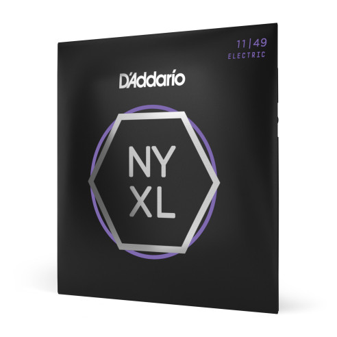 comprar Juego de cuerdas para Guitarra Eléctrica d'Addario NYXL1149 de entorchado de níquel, calibre medio, 11-49.