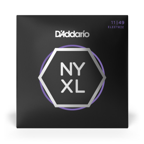 comprar Juego de cuerdas para Guitarra Eléctrica d'Addario NYXL1149 de entorchado de níquel, calibre medio, 11-49.
