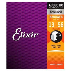 Compra Juego Nanoweb 80/20 Bronze Medium 13-56 11102 online | MusicSales