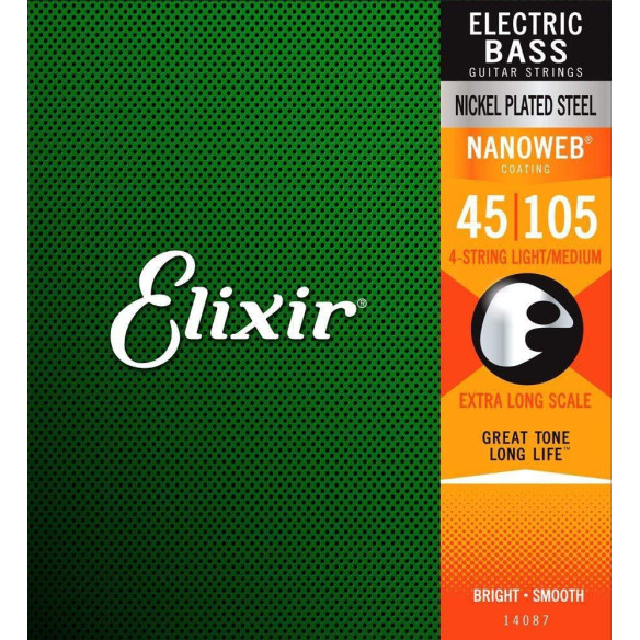 Compra Juego Nanoweb Escala Extra Larga 45-105 14087 online | MusicSales Compra Juego Nanoweb Escala Extra Larga 45-105 14087 online | MusicSales