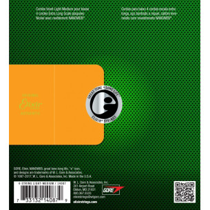 Compra Juego Nanoweb Escala Extra Larga 45-105 14087 online | MusicSales 2