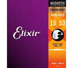 Compra Juego Nanoweb Phosphor Bronze HD 13-53 16182 online | MusicSales