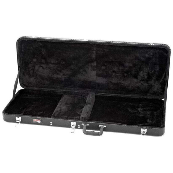 Estuche Guitarra Eléctrica Rectangular de madera Gator GW-JAG para los modelos Jaguar y Jazzmaster.