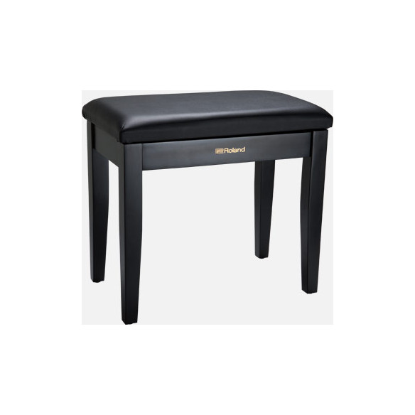 ROLAND RPB-100BK Banqueta Fija Negra Mate con cajón