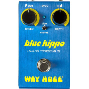 Pedal de Chorus analógico Dunlop Way Huge WM-61 Blue Hippo en formato Mini.