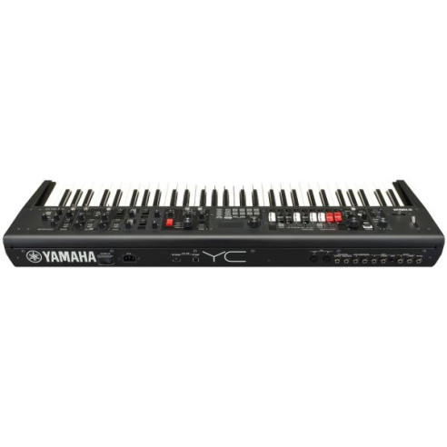 Yamaha YC61Teclado Sintetizador escenario con tiradores