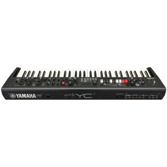 Yamaha YC61Teclado Sintetizador escenario con tiradores Yamaha YC61Teclado Sintetizador escenario con tiradores