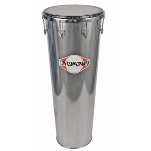 comprar Timba Contemporánea C-TIM02 14" x 90cm, fabricada de aluminio, con 8 tensores y parche de plastico. 2