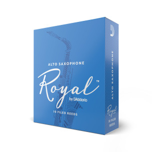 comprar Cañas Saxo Alto D'Addario Royal dureza 1.5, caja de 10 cañas Rico Royal para Saxo Alto dureza 1,5.