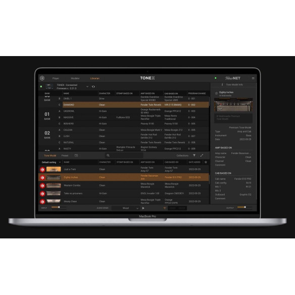 IK Multimedia PEDAL TONE X Pedal Stompbox de amplificación y distorsión