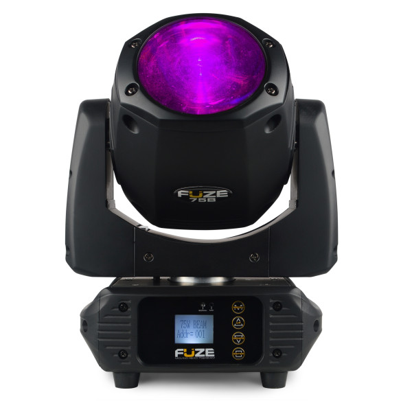 Beamz Fuze75B Cabeza Movil 75W LED,Lente fresnel,
