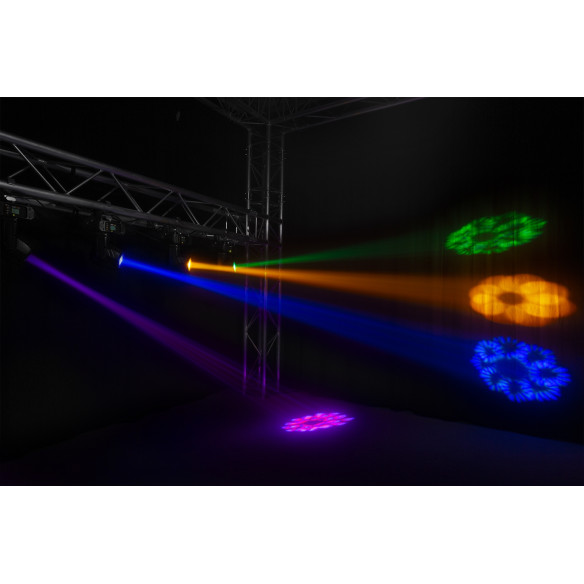 Beamz Fuze75B Cabeza Movil 75W LED,Lente fresnel,